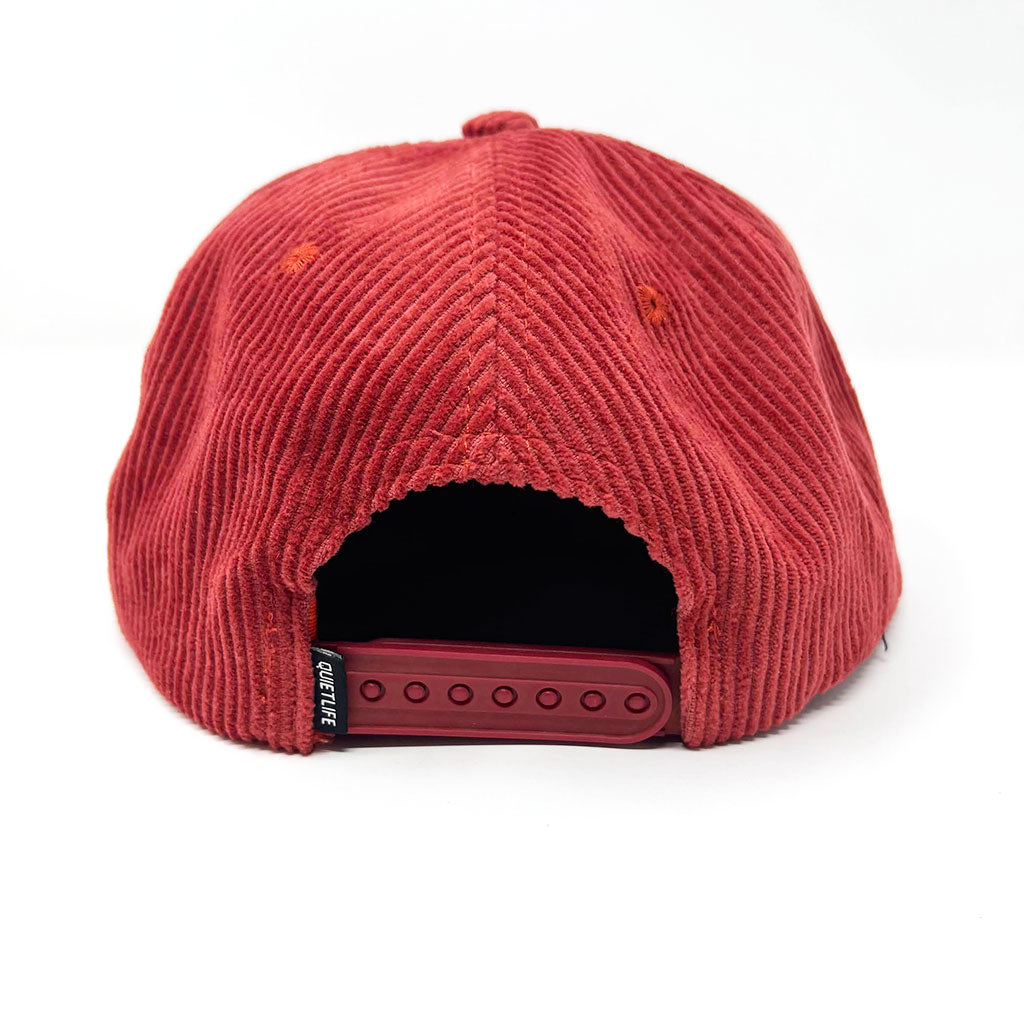 The Quiet Life - Middle of Nowhere Snapback Hat, Rust Cord - The Giant Peach