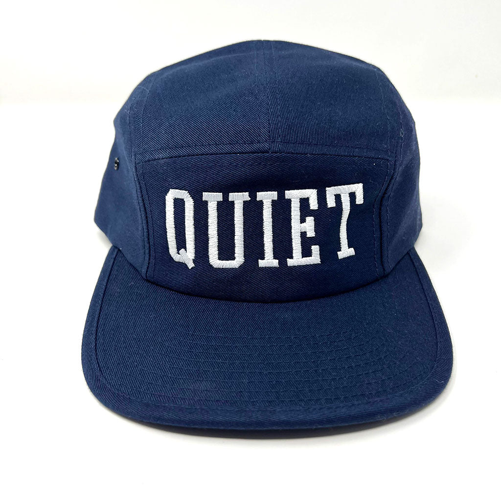 The Quiet Life - QUIET 5 Panel Camper Hat, Navy