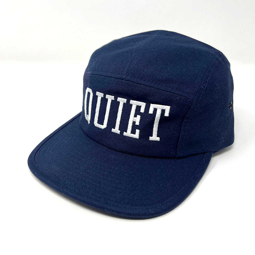 The Quiet Life - QUIET 5 Panel Camper Hat, Navy