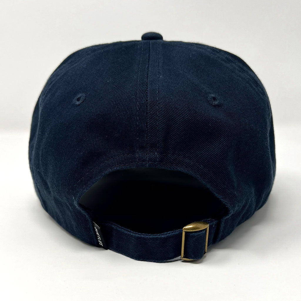 The Quiet Life - Skating Cat Dad Hat, Navy - The Giant Peach