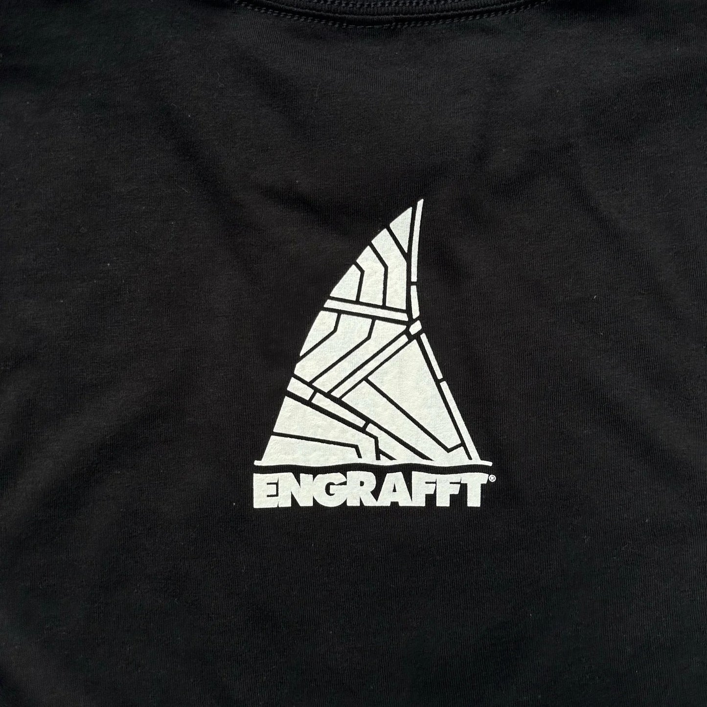 ENGRAFFT - The Fragment Shark L/S Tee - The Giant Peach