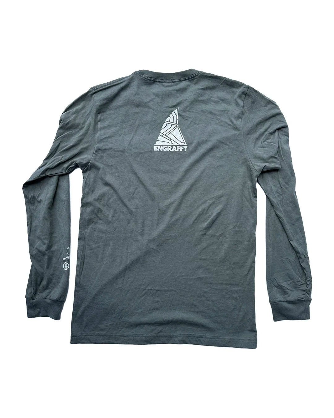 ENGRAFFT - The Fragment Shark L/S Tee - The Giant Peach
