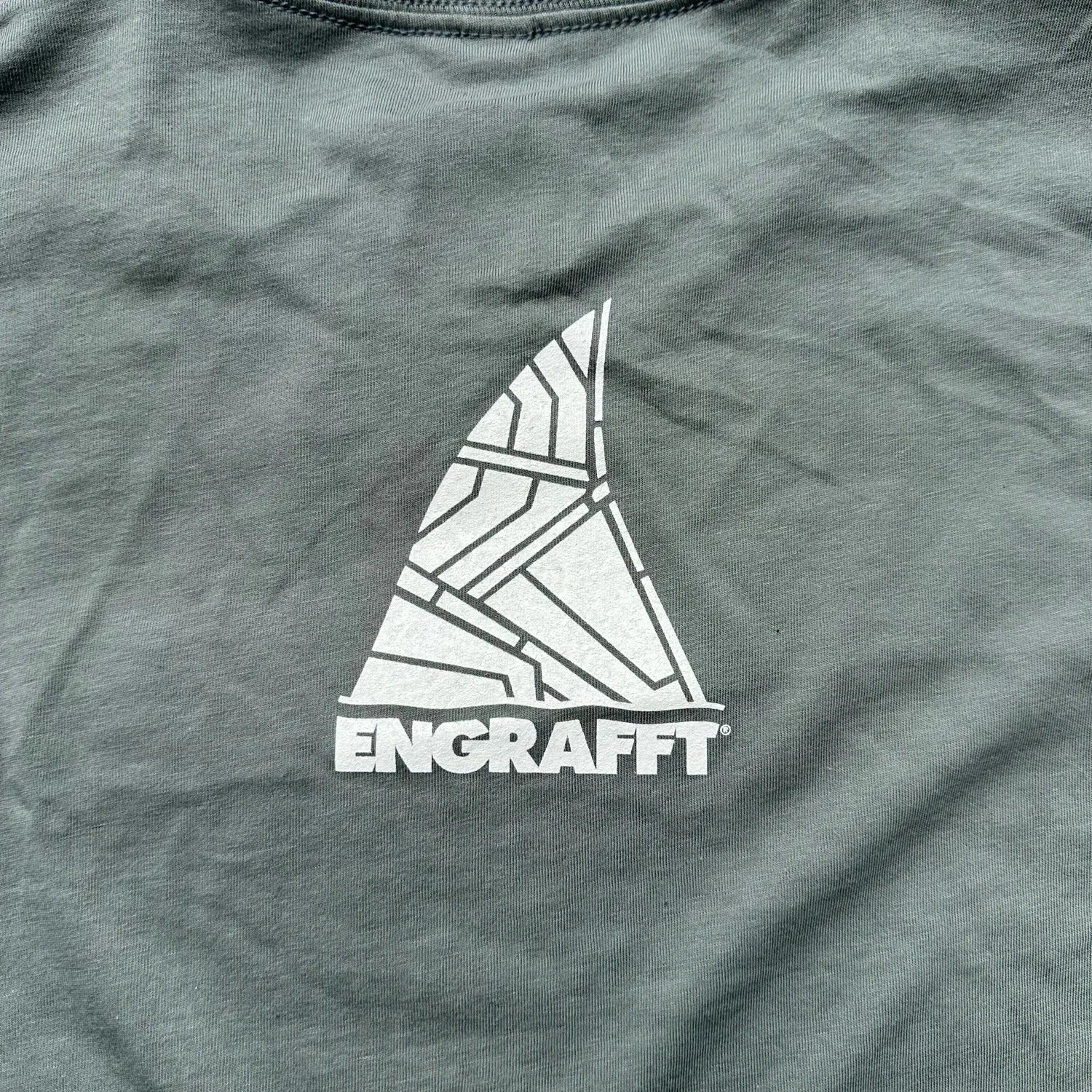 ENGRAFFT - The Fragment Shark L/S Tee - The Giant Peach