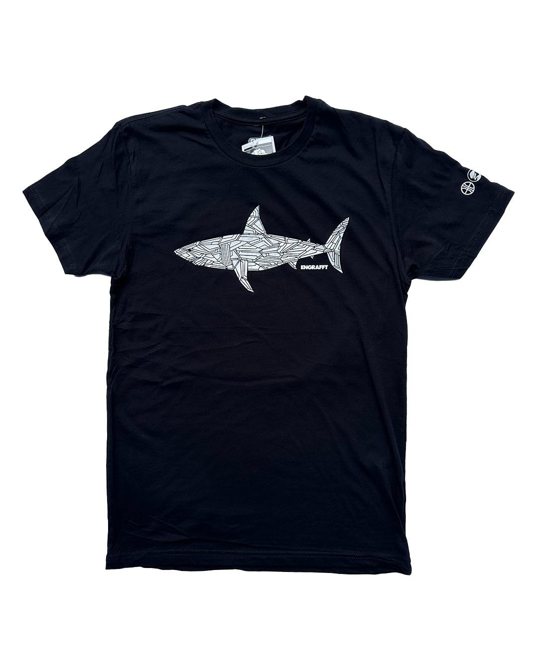 ENGRAFFT - The Fragment Shark Tee - The Giant Peach