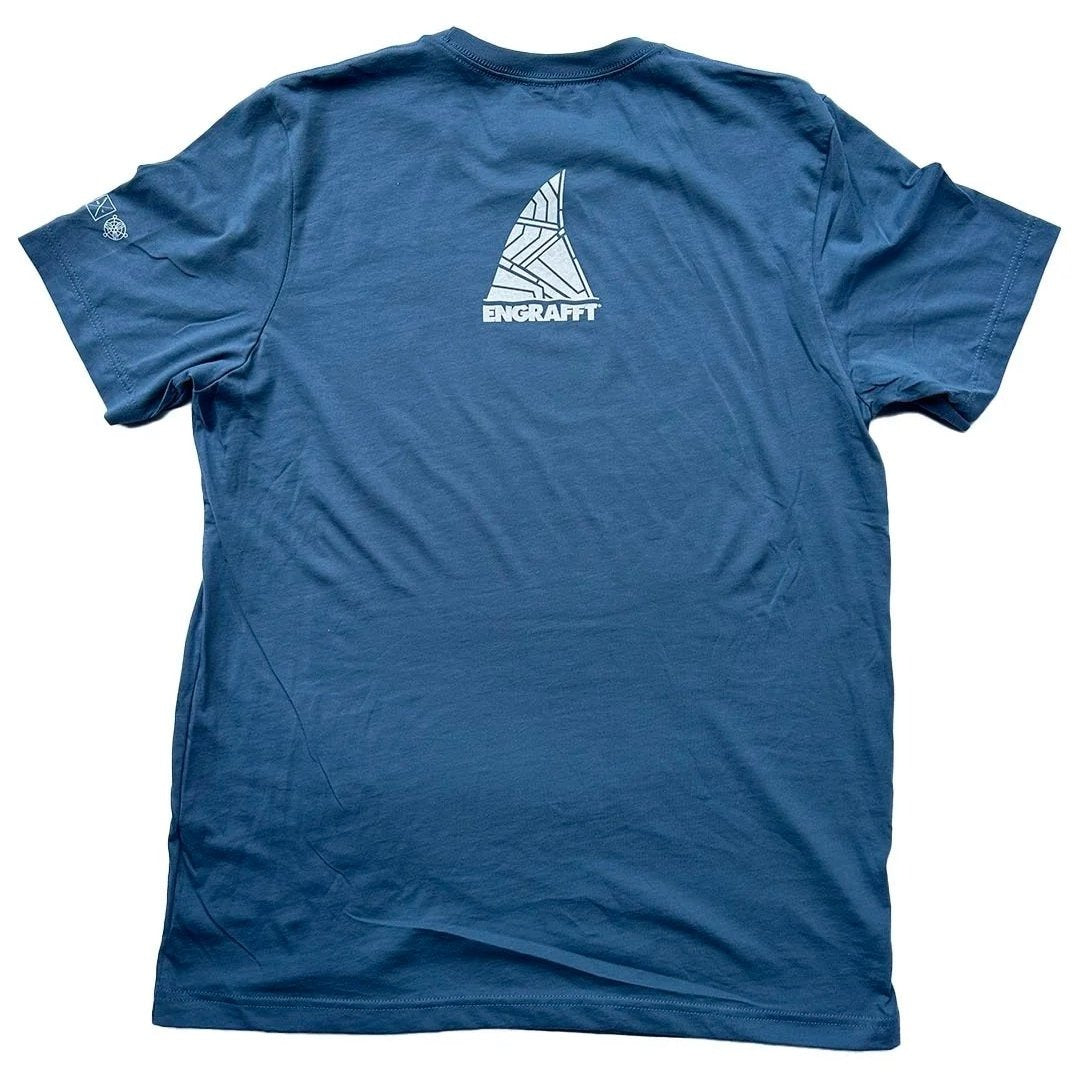 ENGRAFFT - The Fragment Shark Tee - The Giant Peach