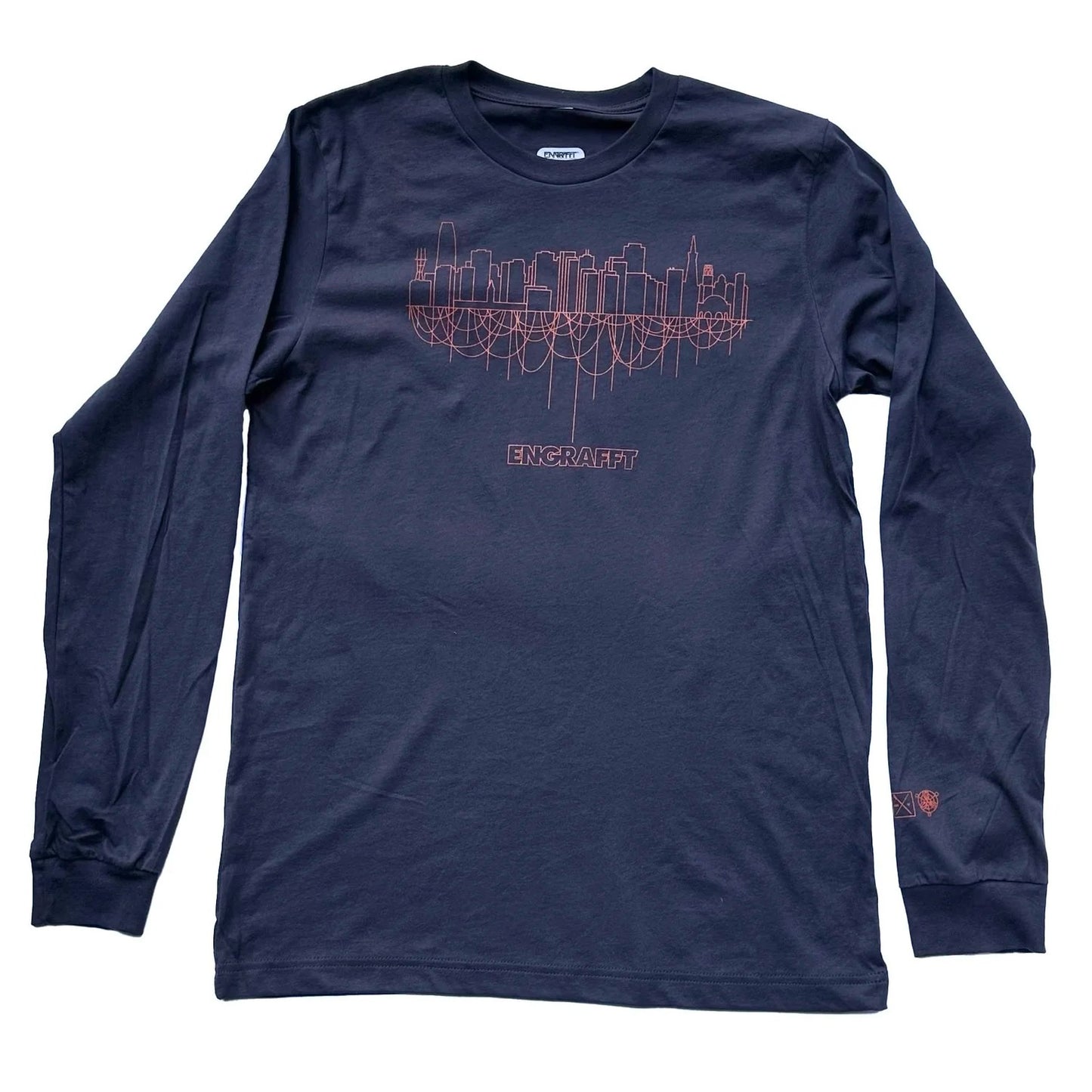 ENGRAFFT - The San Francisco Love Long Sleeve Tee - The Giant Peach