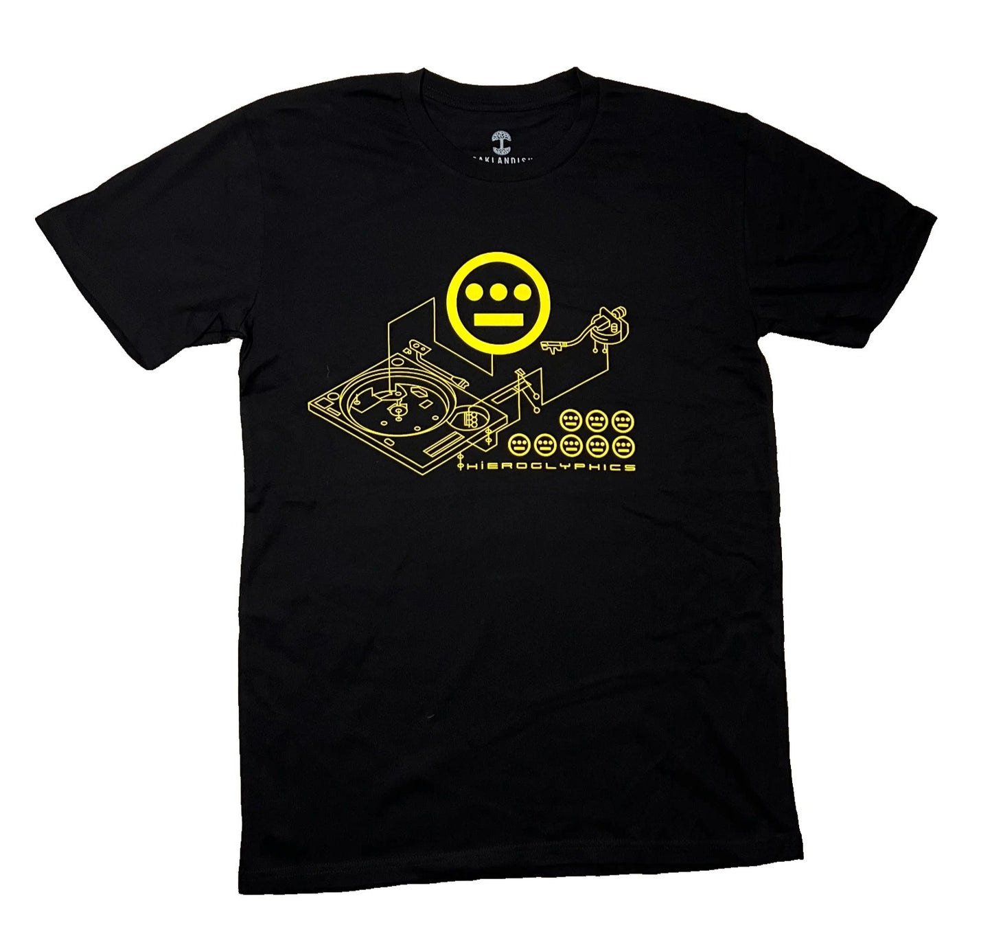 Hieroglyphics - Turntable Men's T-Shirt, Black