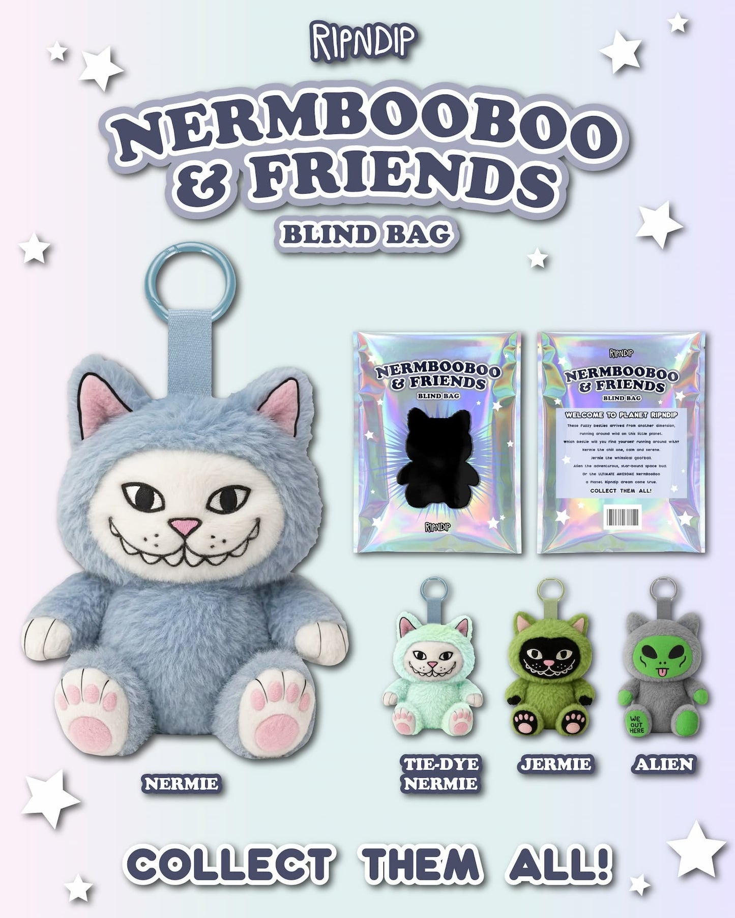 RIPNDIP -NermBooBoo and Friends One Blind Bag
