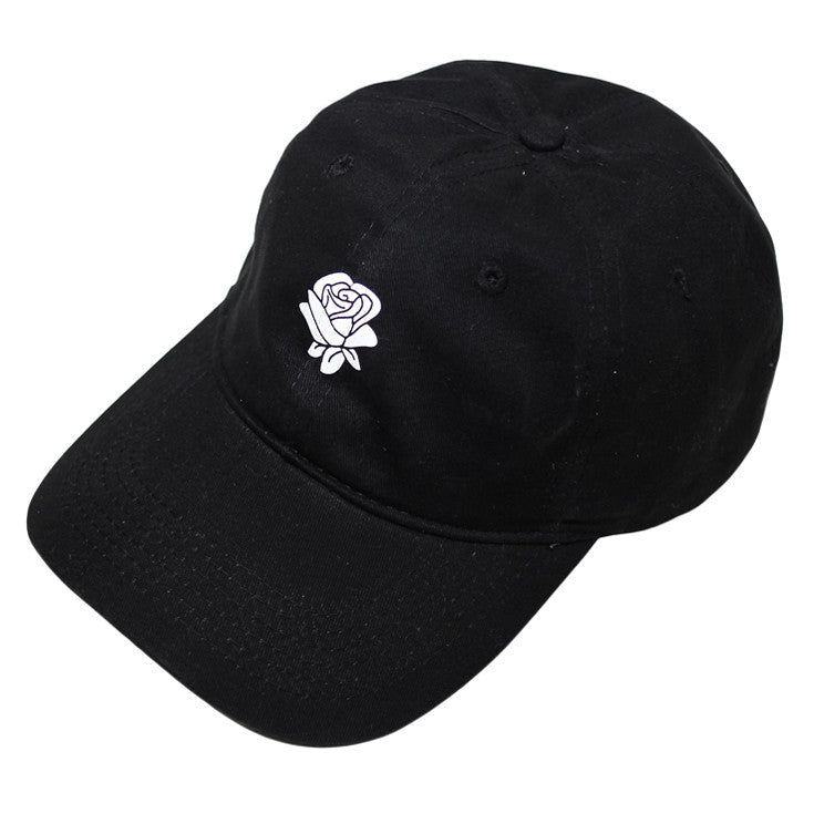 True Rose Dad Hat Black - The Giant Peach