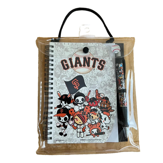 tokidoki for MLB - SF Giants Notebook & Pen
