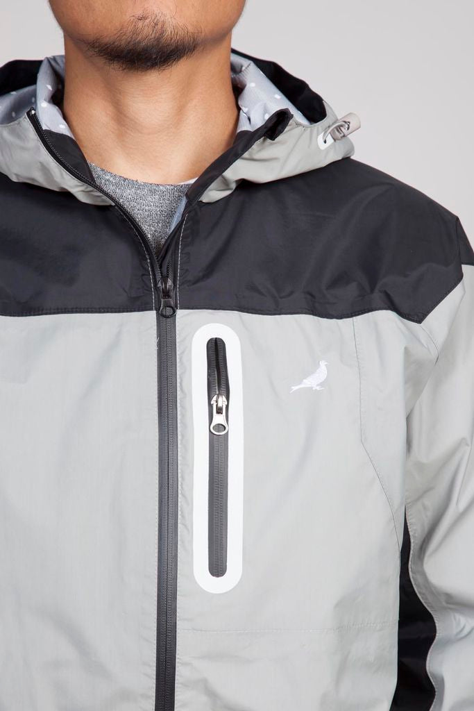 Staple - Tech Men's Jacket, Grey - The Giant Peach