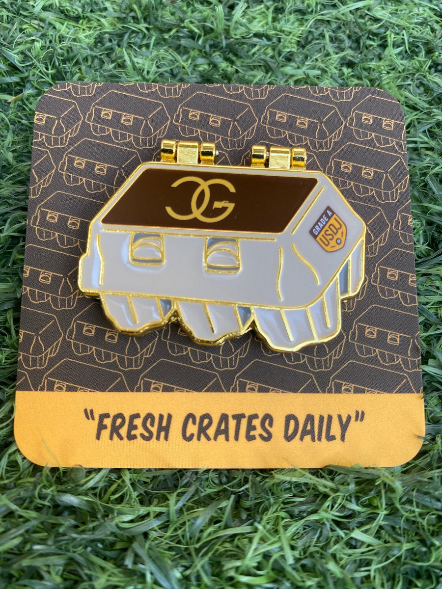 DJ Chicken George - Fresh Crates Daily Pin