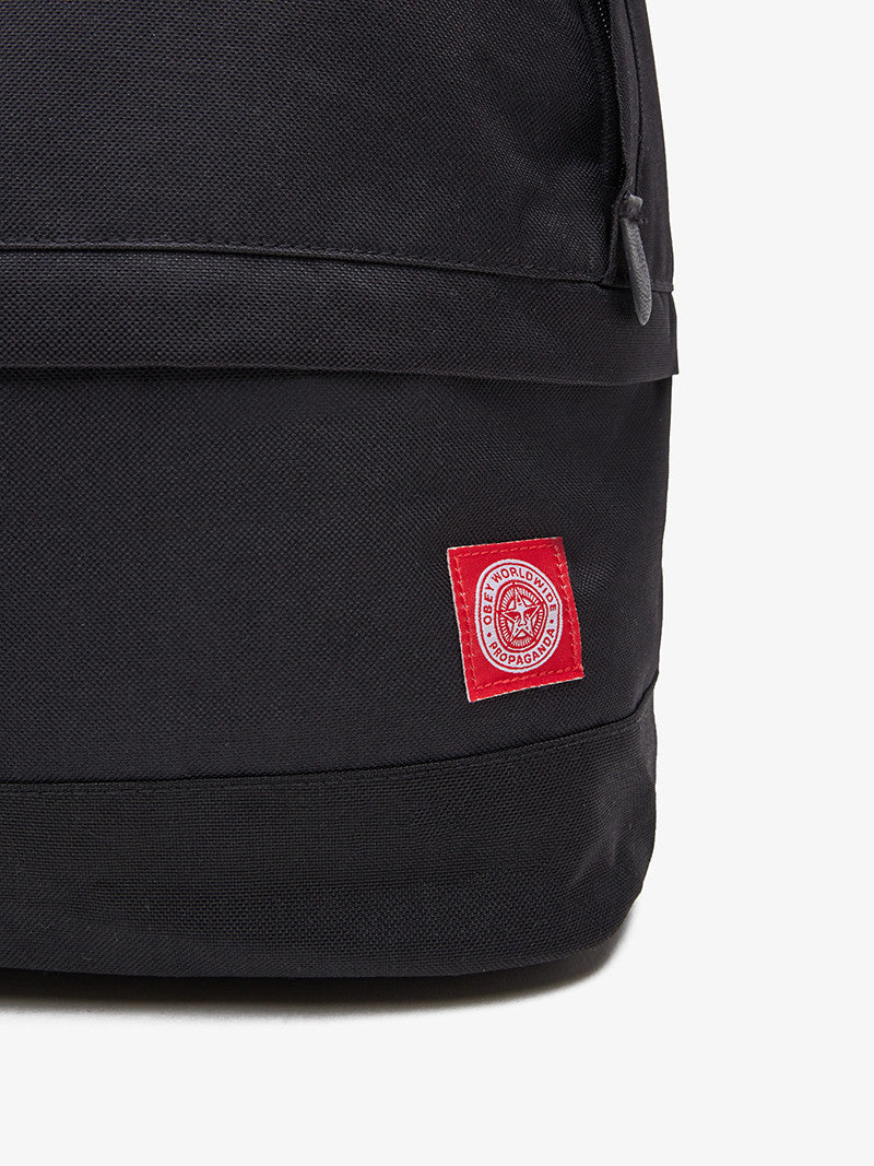OBEY - Revolt Red Day Pack, Black - The Giant Peach