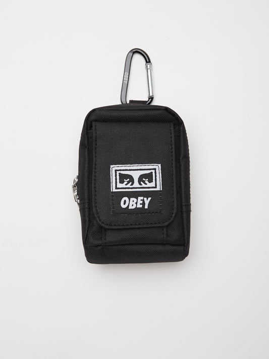 OBEY - Drop Out Utility Small Bag, Black - The Giant Peach