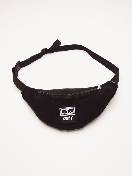 OBEY - Wasted Hip Bag, Black Twill