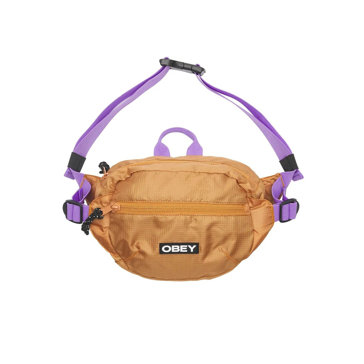 OBEY - Commuter Waist Bag, Brown Multi