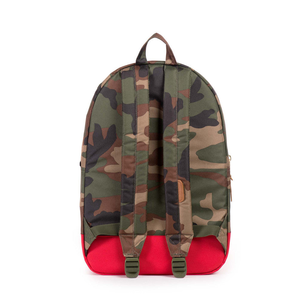 Herschel Supply Co. - Settlement Backpack, Woodland Camo/Navy/Red - The Giant Peach