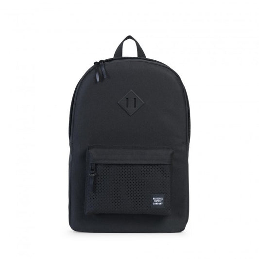 Herschel Supply Co. - Heritage Backpack, Perforated Black/Black - The Giant Peach