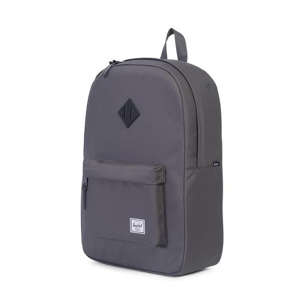 Herschel Supply Co. - Heritage Backpack, Charcoal/Black Native Rubber - The Giant Peach