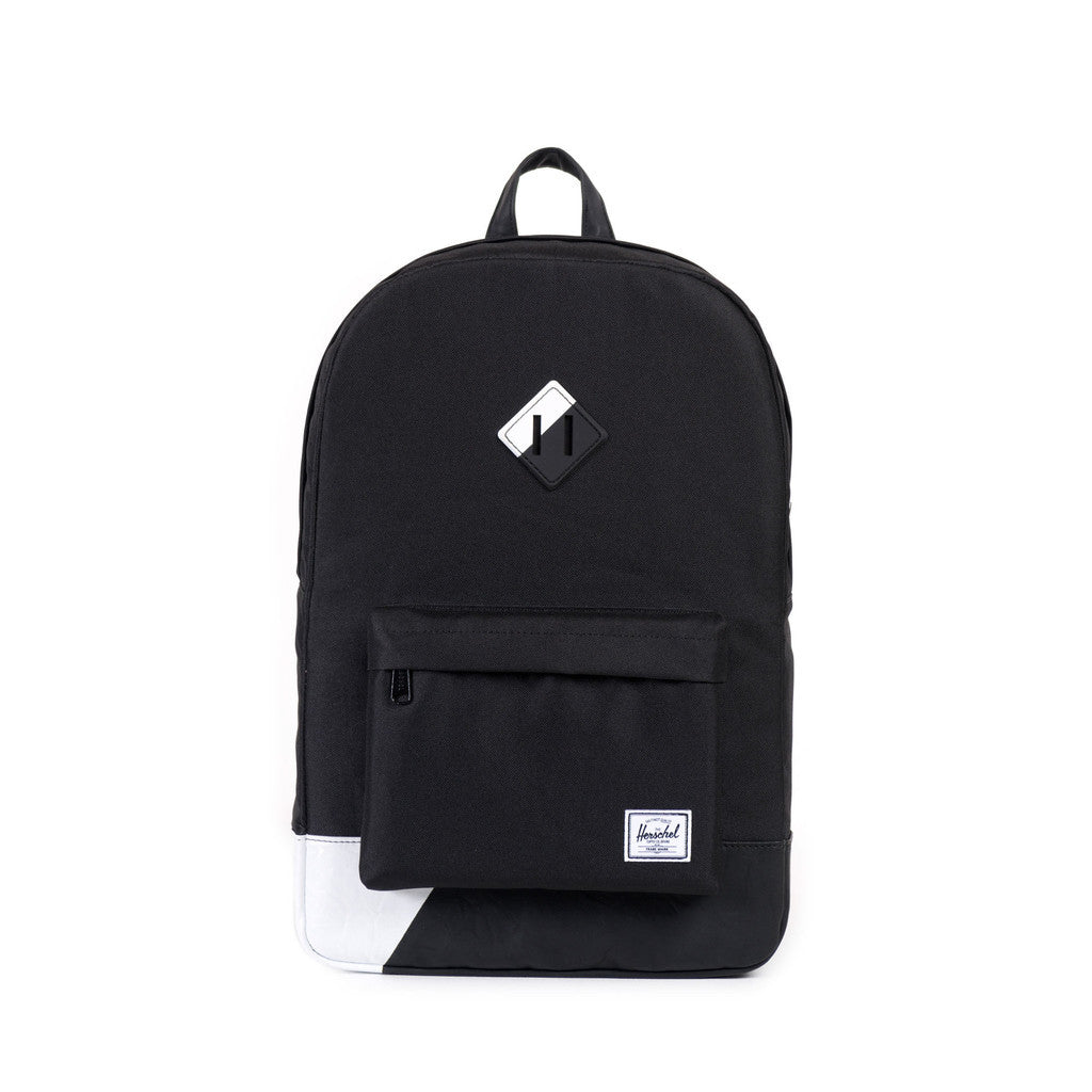 Herschel Supply Co. - Heritage Backpack, Black/White Print - The Giant Peach