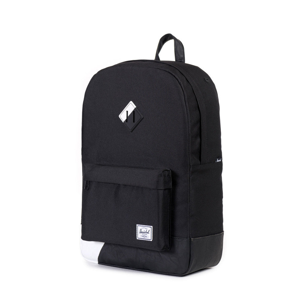 Herschel Supply Co. - Heritage Backpack, Black/White Print - The Giant Peach