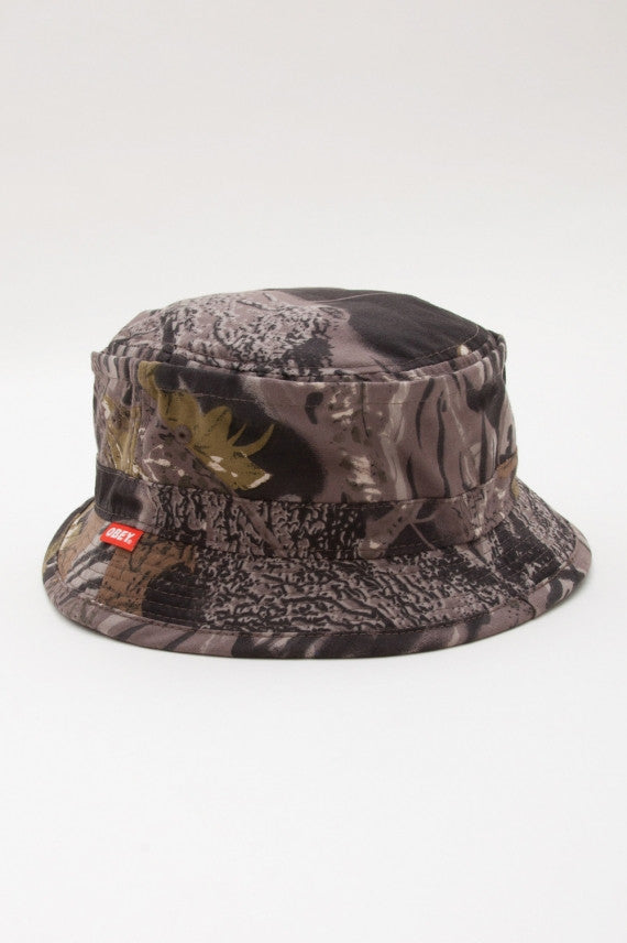 OBEY - Uplands Bucket Hat, Tree Camo - The Giant Peach