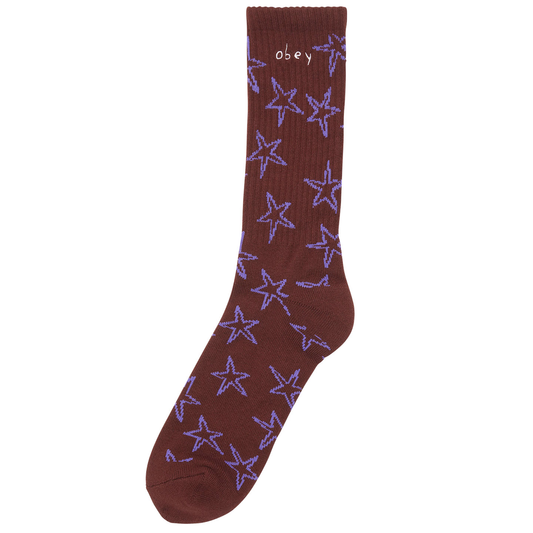 OBEY - Soma Socks, Sepia Multi