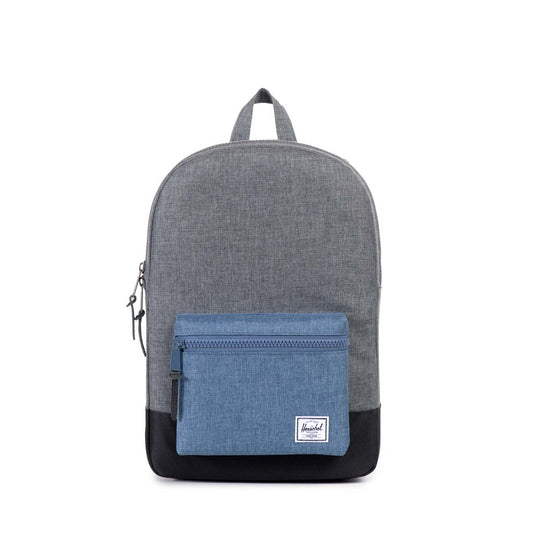 Herschel Supply Co. - Settlement Backpack, Charcoal Navy Crosshatch - The Giant Peach