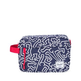 Herschel Supply Co. x Keith Haring -  Chapter Travel Kit, Peacoat - The Giant Peach