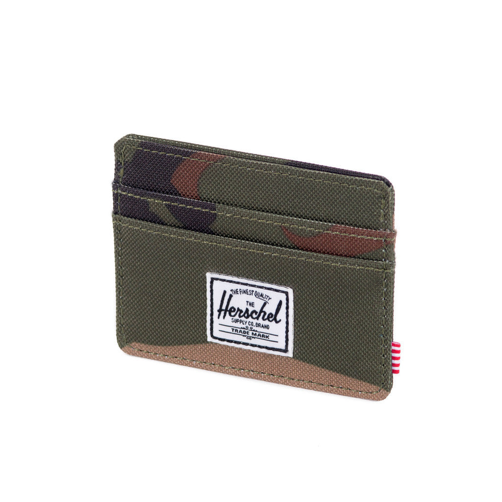 Herschel Supply Co - Charlie Wallet, Woodland Camo - The Giant Peach