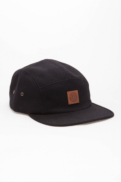 OBEY - Flurry Men's 5 Panel Hat, Black - The Giant Peach
