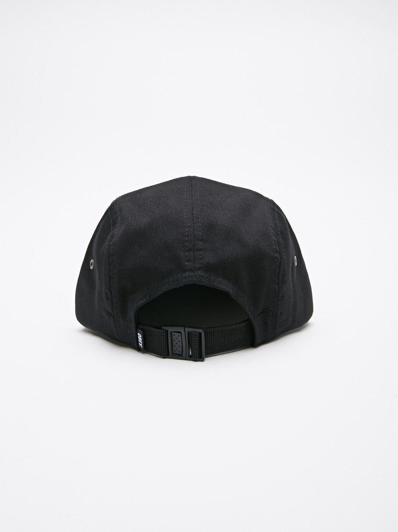 OBEY - Onset Men's 5 Panel Hat, Black - The Giant Peach