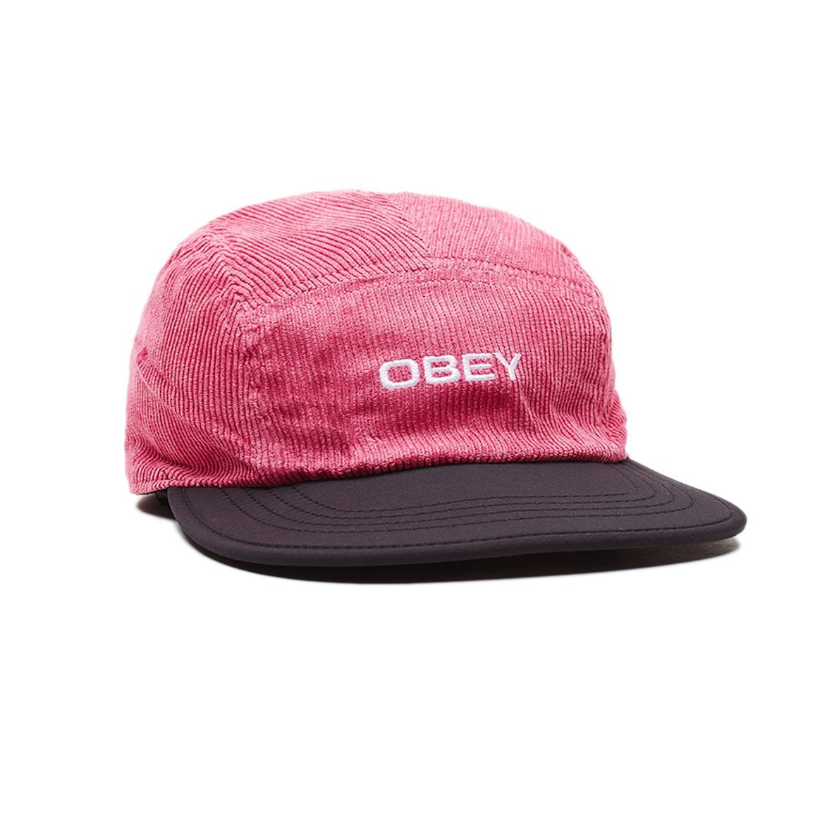 OBEY - Icon Reversible 5 Panel Hat, Black Multi