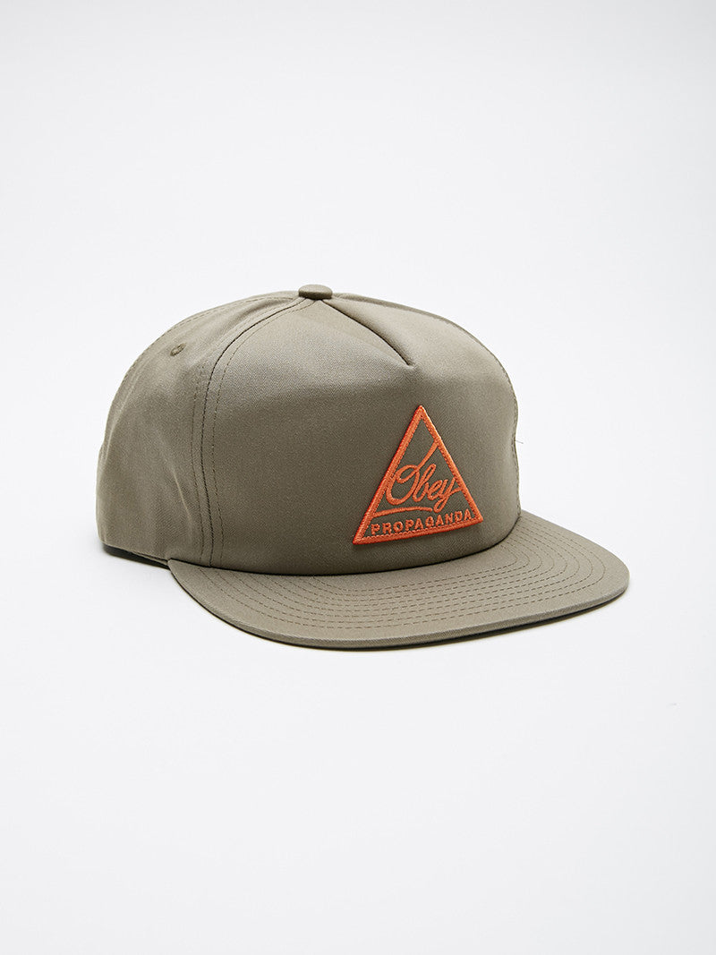 OBEY - New Federation II Snapback Hat, Army - The Giant Peach
