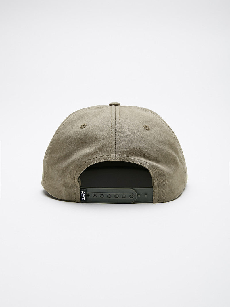 OBEY - New Federation II Snapback Hat, Army - The Giant Peach