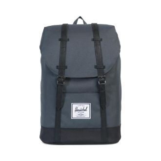 Herschel Supply Co. - Retreat Backpack, Dark Shadow/Black - The Giant Peach