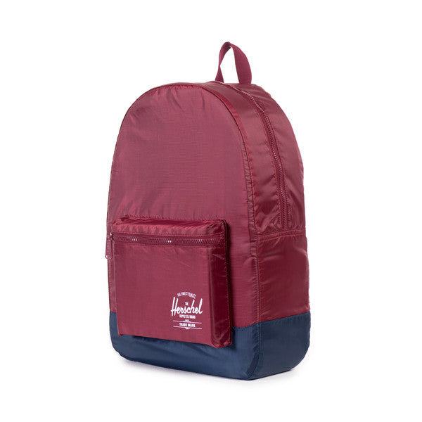 Herschel Supply Co. - Packable Daypack, Wine/Navy - The Giant Peach