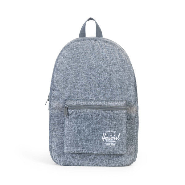 Herschel Supply Co. - Packable Daypack, Raven Crosshatch - The Giant Peach