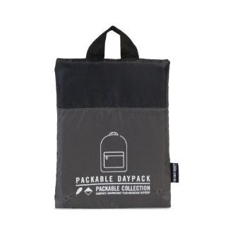 Herschel Supply Co. - Packable Daypack, Dark Shadow/Black - The Giant Peach