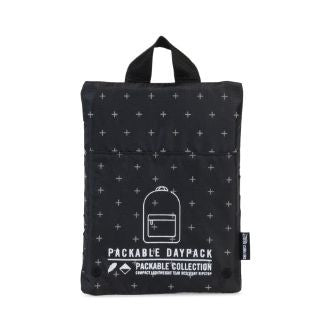 Herschel Supply Co. - Packable Daypack, Black Gridlock - The Giant Peach