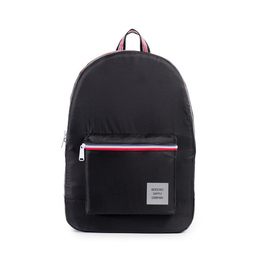Herschel Supply Co. - Packable Daypack, Black/Multi Zip - The Giant Peach