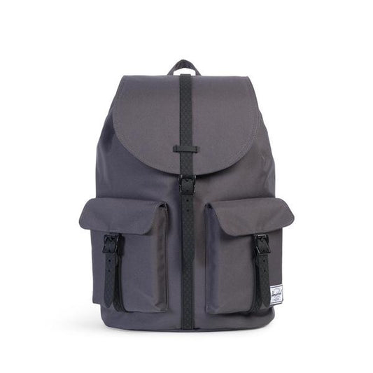 Herschel Supply Co. - Dawson Backpack, Charcoal/Black Native Rubber - The Giant Peach
