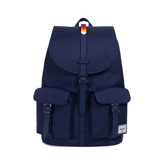 Herschel Supply Co. - Dawson Backpack, Peacoat/Rainbow Chevron - The Giant Peach