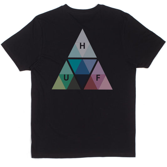 HUF - Triangle Prism Men's Tee, Black - The Giant Peach