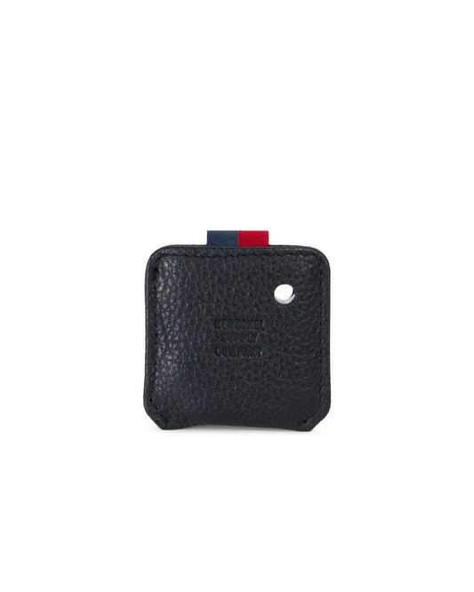 Herschel Supply Co - Key Chain + Tile Mate, Black Leather