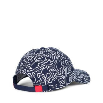 Herschel Supply Co. x Keith Haring - Sylas Cap, Peacoat - The Giant Peach