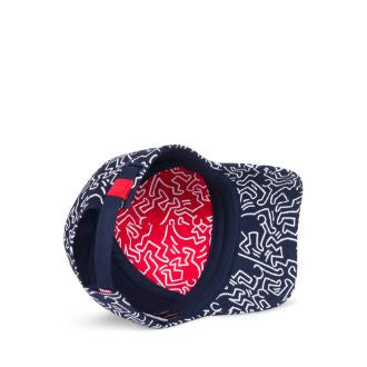 Herschel Supply Co. x Keith Haring - Sylas Cap, Peacoat - The Giant Peach
