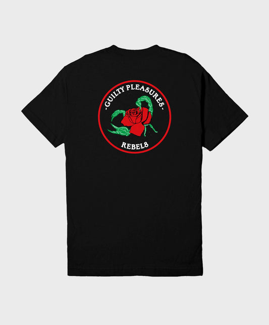 REBEL8 - Sins Men's Shirt, Black - The Giant Peach