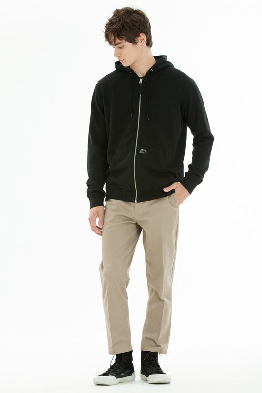 OBEY - Mil Spec Men's Zip Hoodie, Black - The Giant Peach