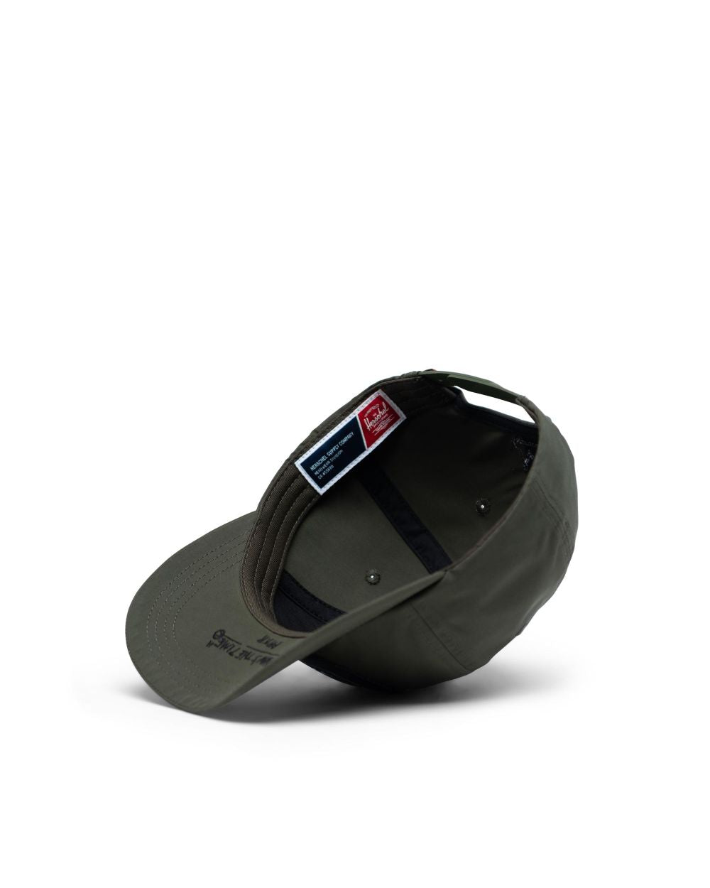 Herschel Supply Co. x Basquiat - Mosby Curve Hat, Dark Olive